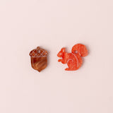 Acorn and Squirrel Mismatch Set