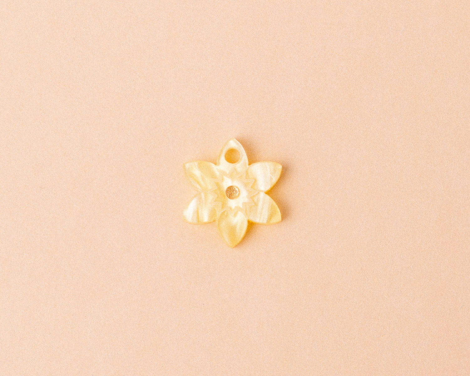 March Birth Flower - Single Daffodil Pendant