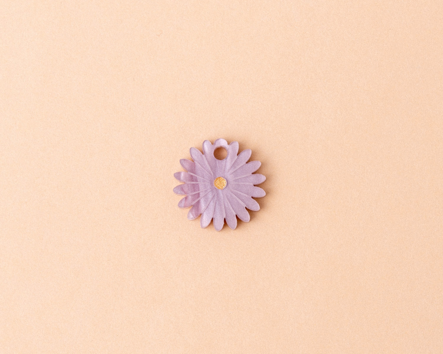 September Birth Flower - Single Aster Pendant