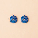 acutecolor Birthflower Juli x Rittersporn Ohrring Set