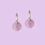 acutecolor Birthflower September x Astern Ohrring Set
