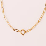 acutecolor Chunky Paperclip Kette mit Clip Verschluss