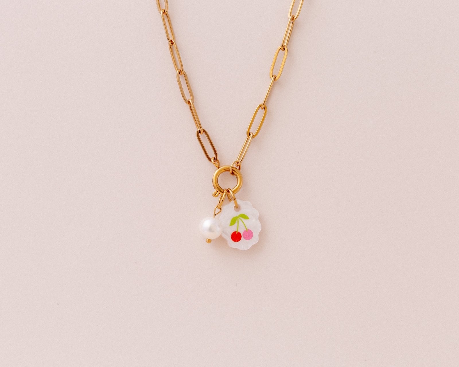 acutecolor Chunky Paperclip Kette mit Clip Verschluss