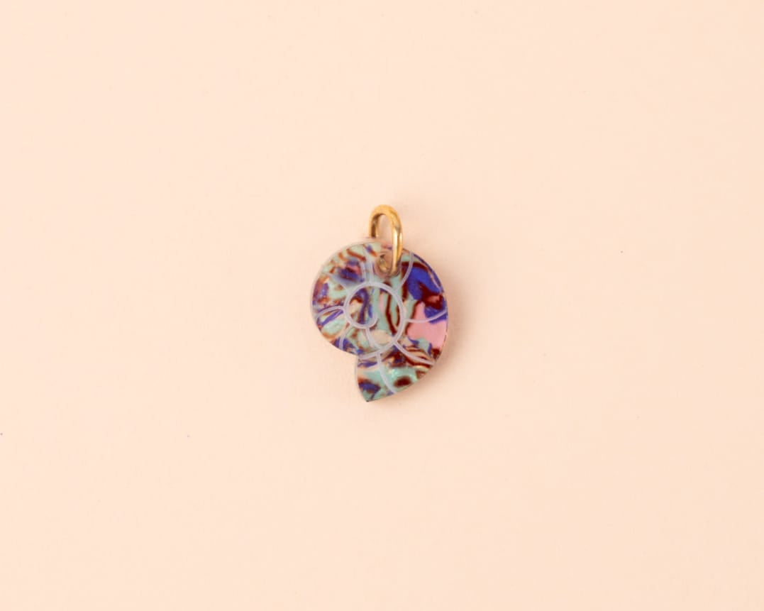 acutecolor Einzelner Abalone Anhänger