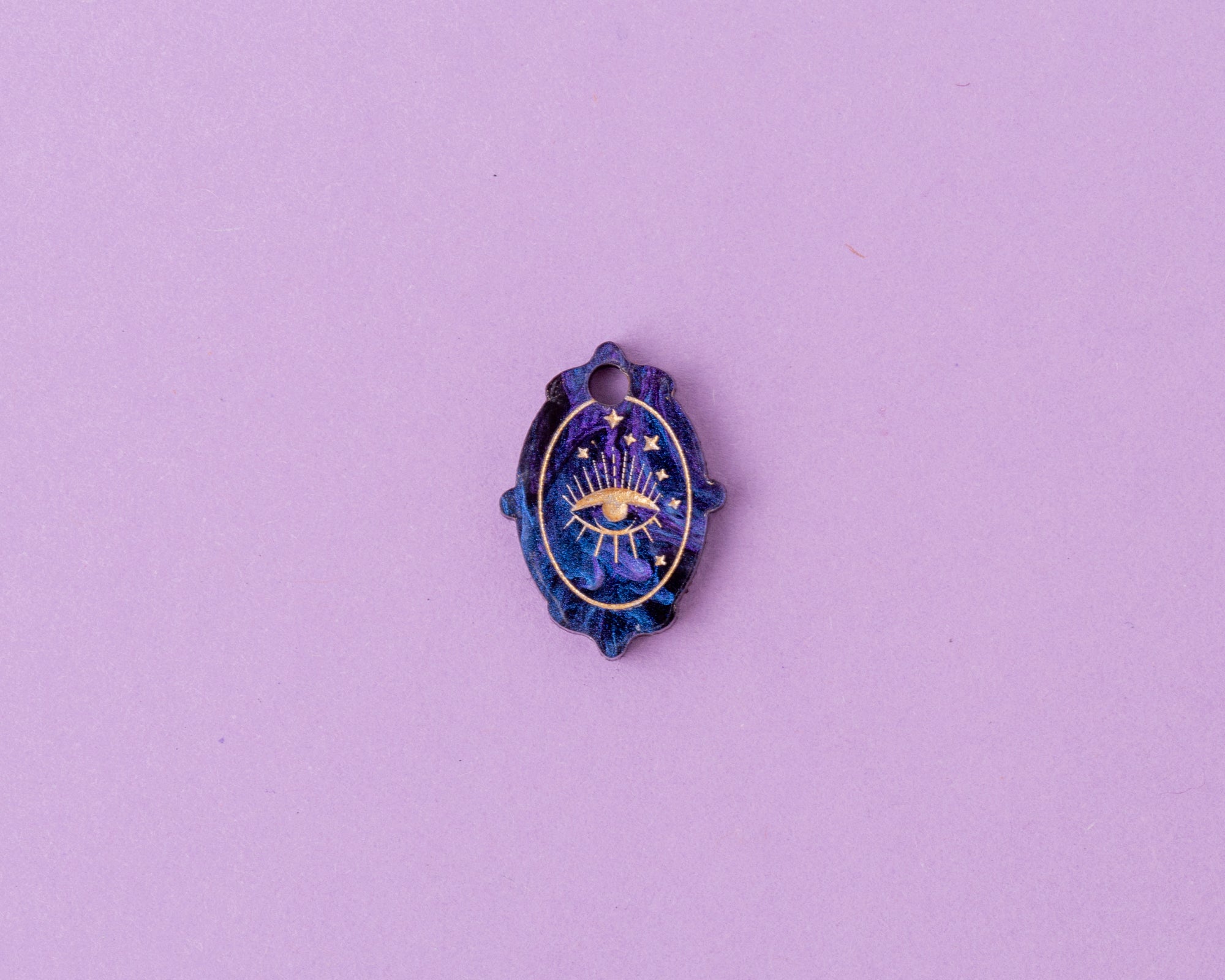 acutecolor Einzelner Augen Amulett Anhänger