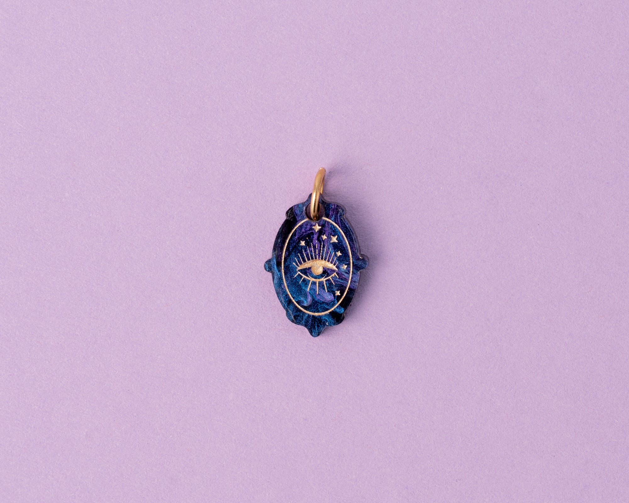 acutecolor Einzelner Augen Amulett Anhänger