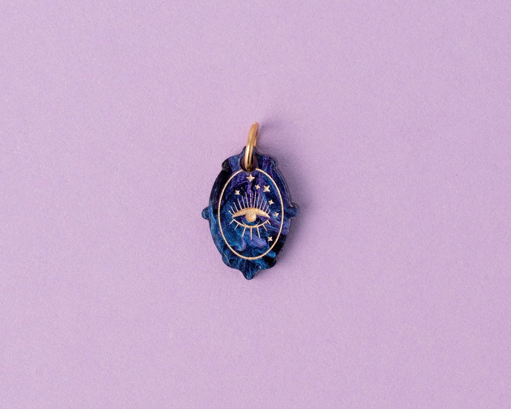 acutecolor Einzelner Augen Amulett Anhänger