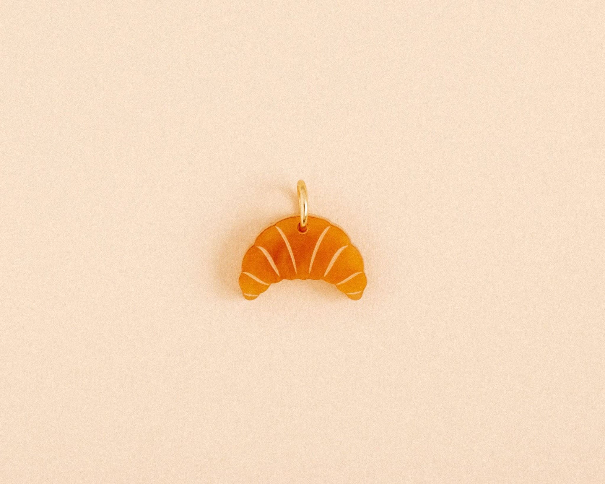 acutecolor Einzelner Croissant Anhänger