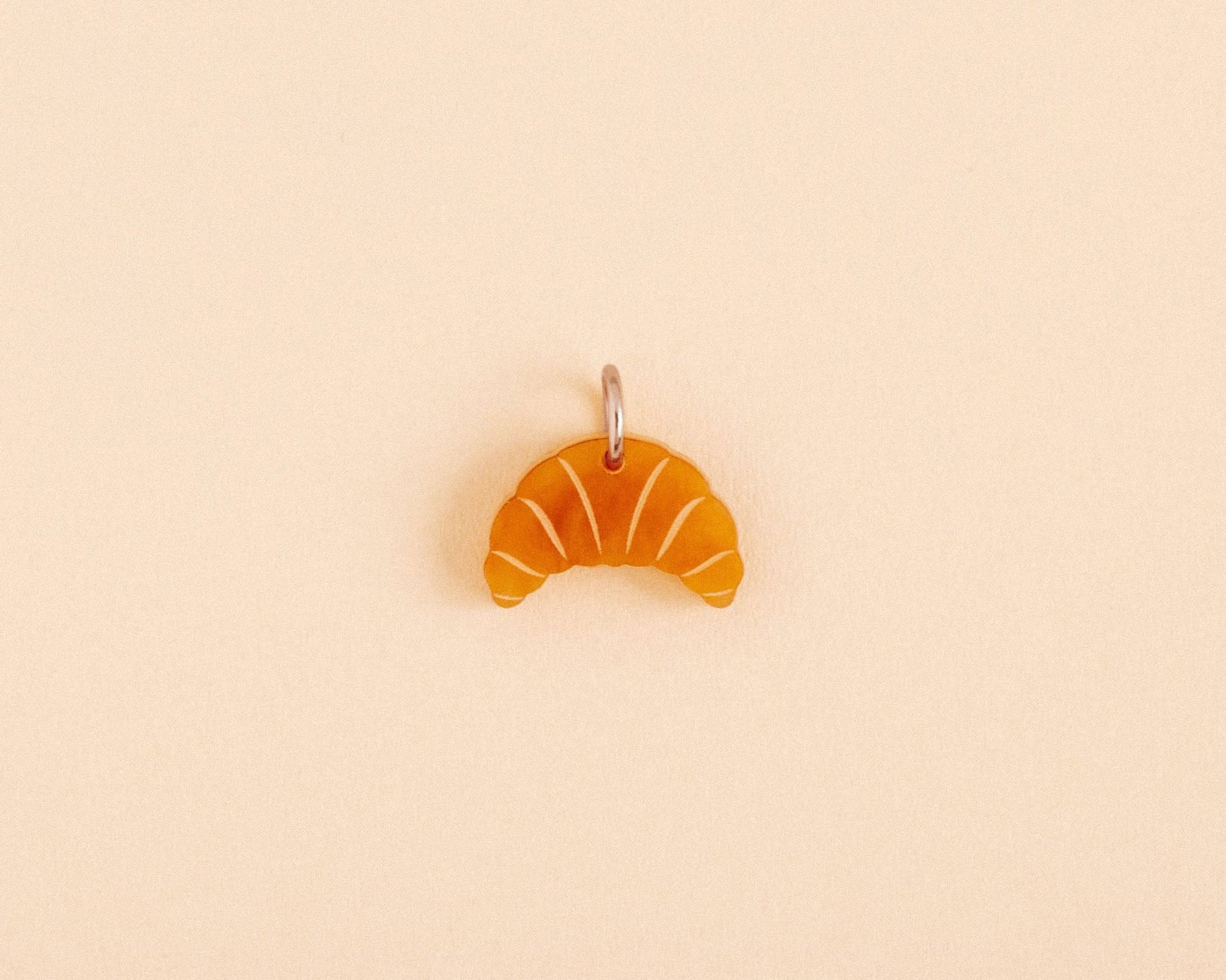 acutecolor Einzelner Croissant Anhänger