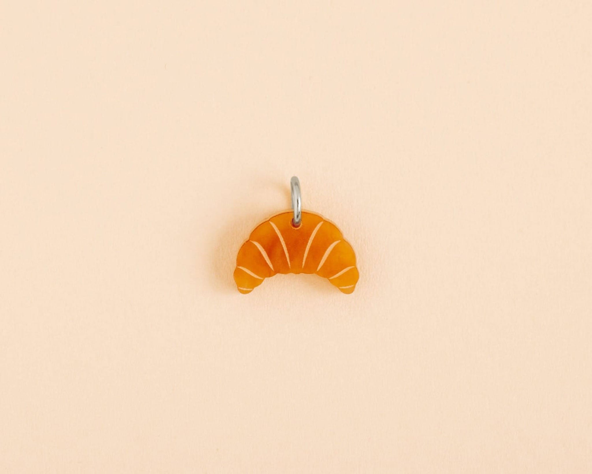 acutecolor Einzelner Croissant Anhänger
