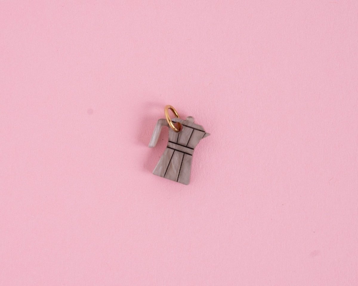 acutecolor Einzelner Espressokocher Anhänger x Zucker&Jagdwurst