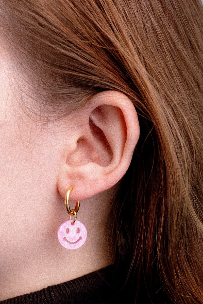 acutecolor Einzelner Gelber Smiley Anhänger