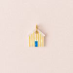 acutecolor Einzelner Gelber Strandhaus Anhänger