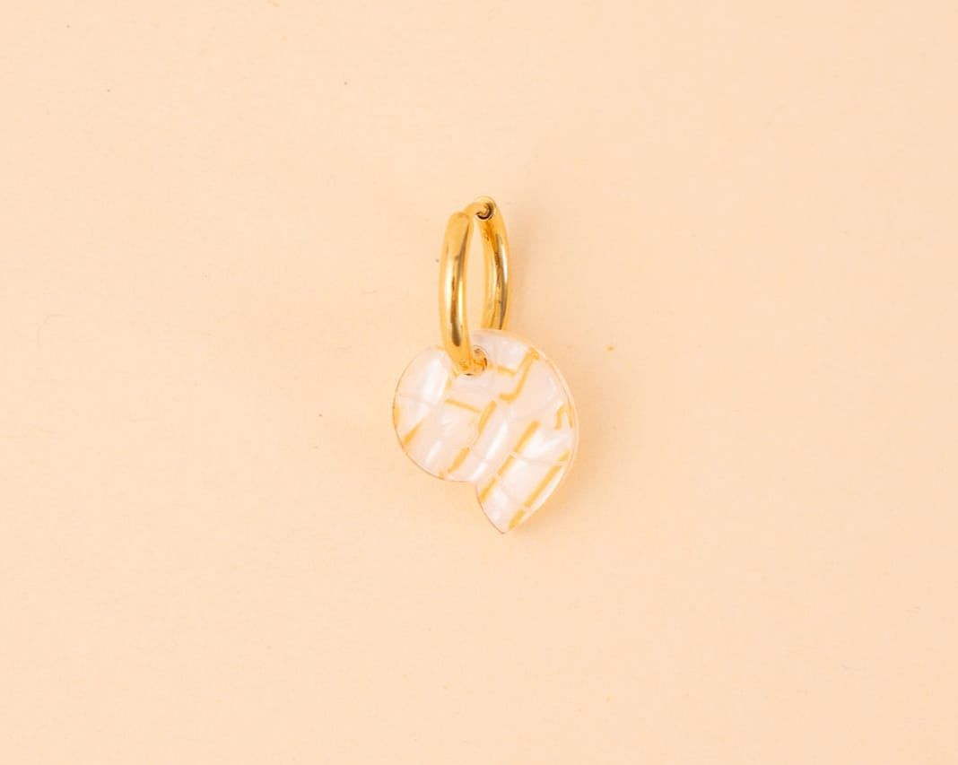 acutecolor Einzelner Kintsugi Schnecken Anhänger