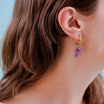 acutecolor Einzelner Lila Seepferdchen Anhänger