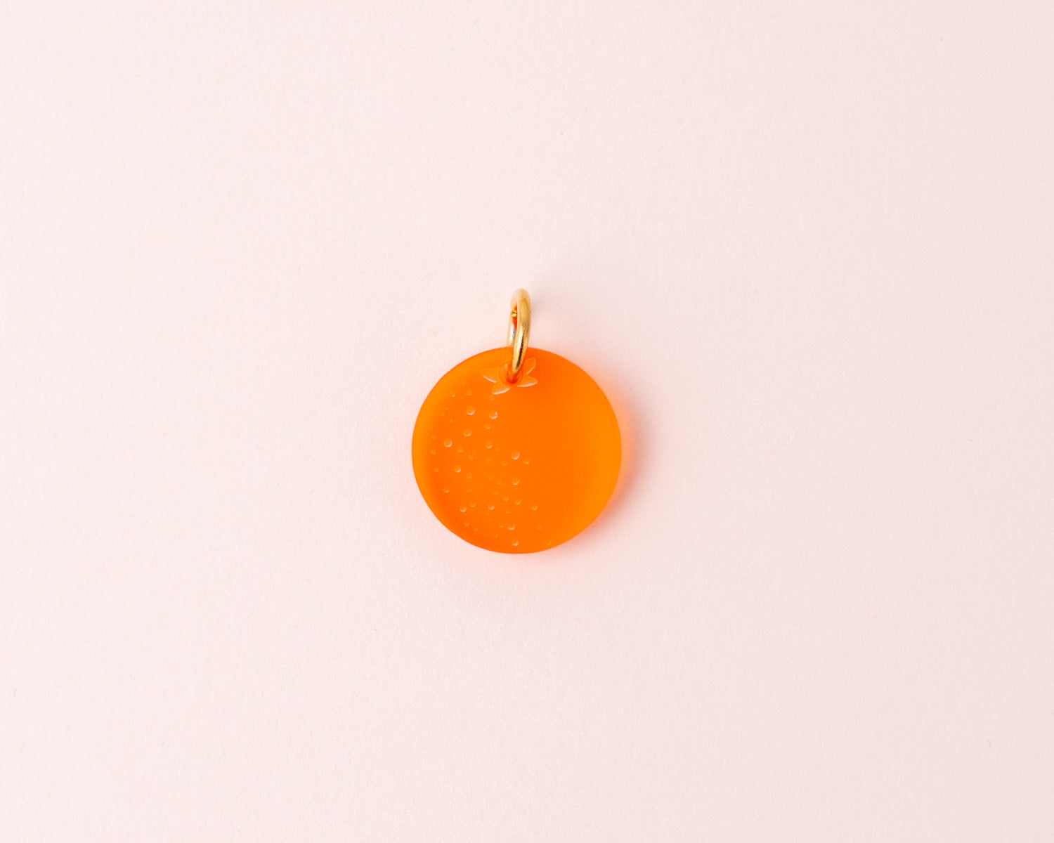 acutecolor Einzelner Orangen Anhänger