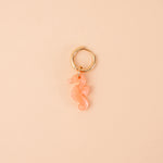 acutecolor Einzelner Orangener Seepferdchen Anhänger