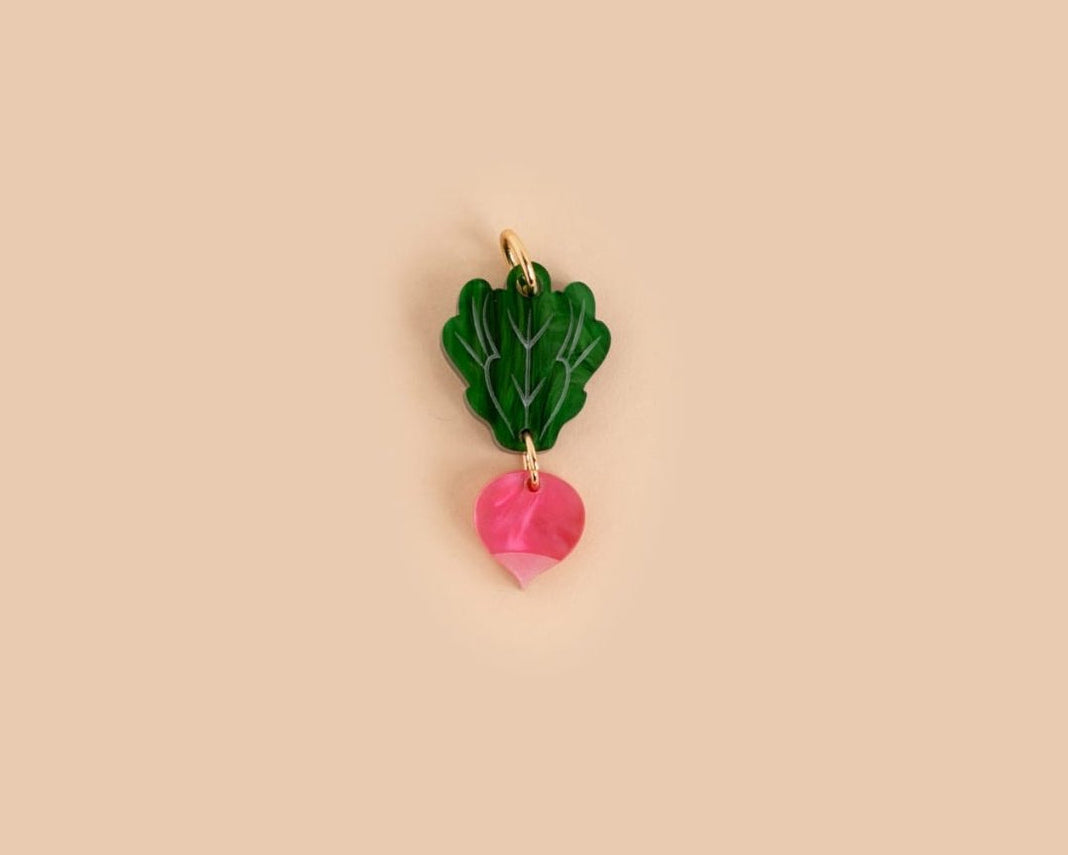 acutecolor Einzelner Radieschen Anhänger x Veggie Collection