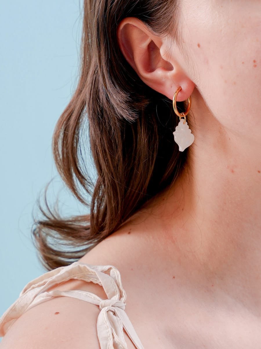 acutecolor Einzelner Schneckenmuschel Anhänger