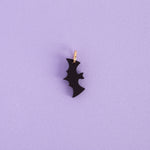 acutecolor Einzelner schwarzer Fledermaus Anhänger