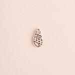 acutecolor Einzelner Weißer Polkadot Schneckenmuschel Anhänger