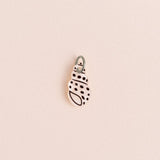 acutecolor Einzelner Weißer Polkadot Schneckenmuschel Anhänger