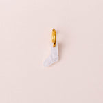 acutecolor Einzelner weißer Socken Anhänger