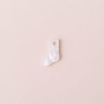 acutecolor Einzelner weißer Socken Anhänger
