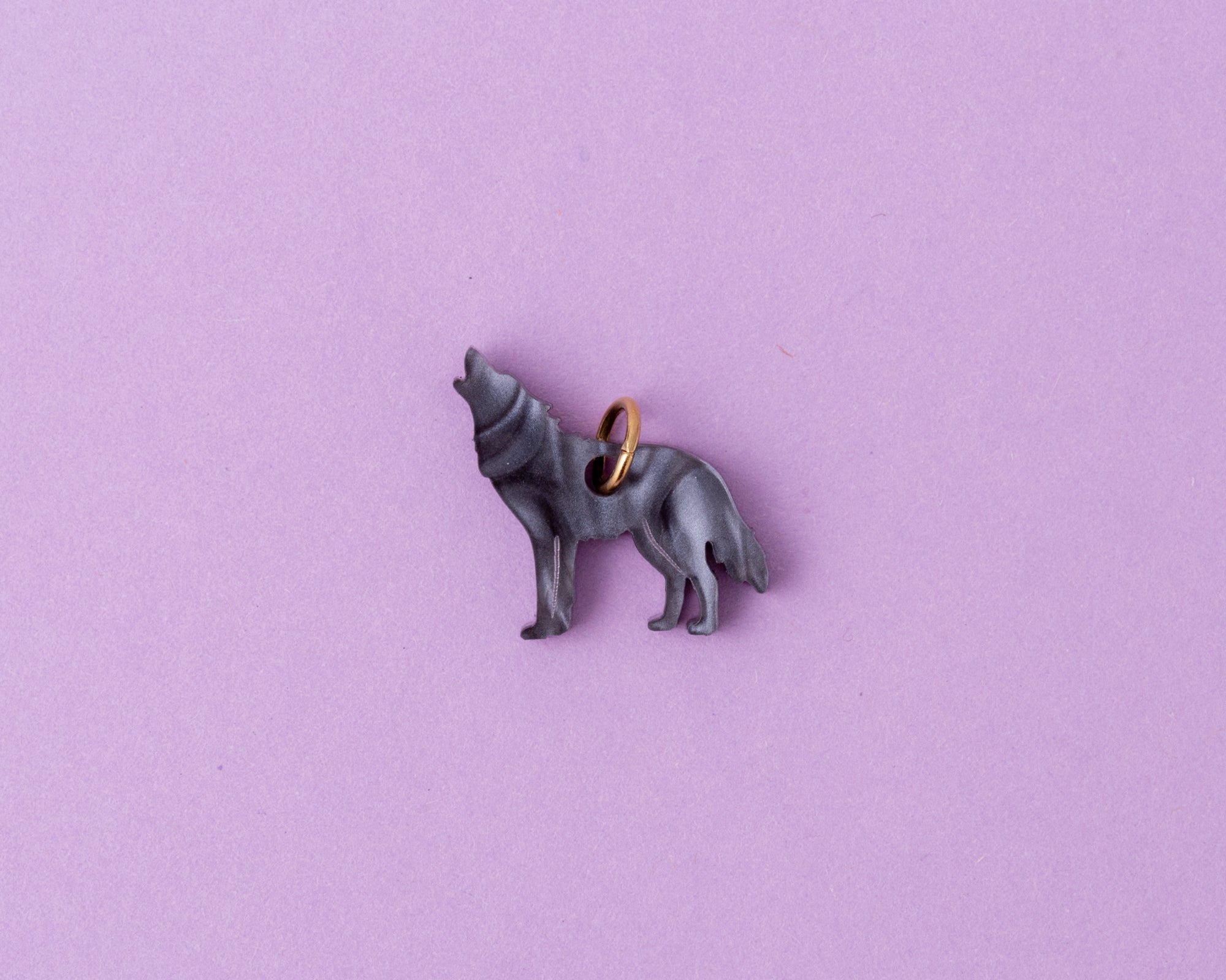 acutecolor Einzelner Wolf Anhänger