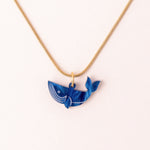 acutecolor Elegante Kette mit Blauwal Anhänger
