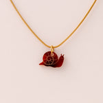 acutecolor Elegante Kette mit Schnecken Anhänger