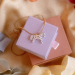 acutecolor Elegante Polkadot Pferde Kette