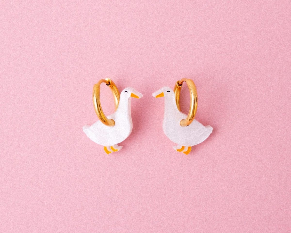 acutecolor Gänse Ohrring Set