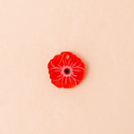 acutecolor Geburtsblume August - Einzelner Mohn Anhänger