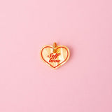 acutecolor Gelber Candy Heart Anhänger