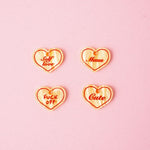 acutecolor Gelber Candy Heart Anhänger
