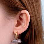 acutecolor Gewitter Ohrring Set mit Edelstahl Hoops