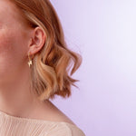 acutecolor Gewitter Ohrring Set mit Edelstahl Hoops