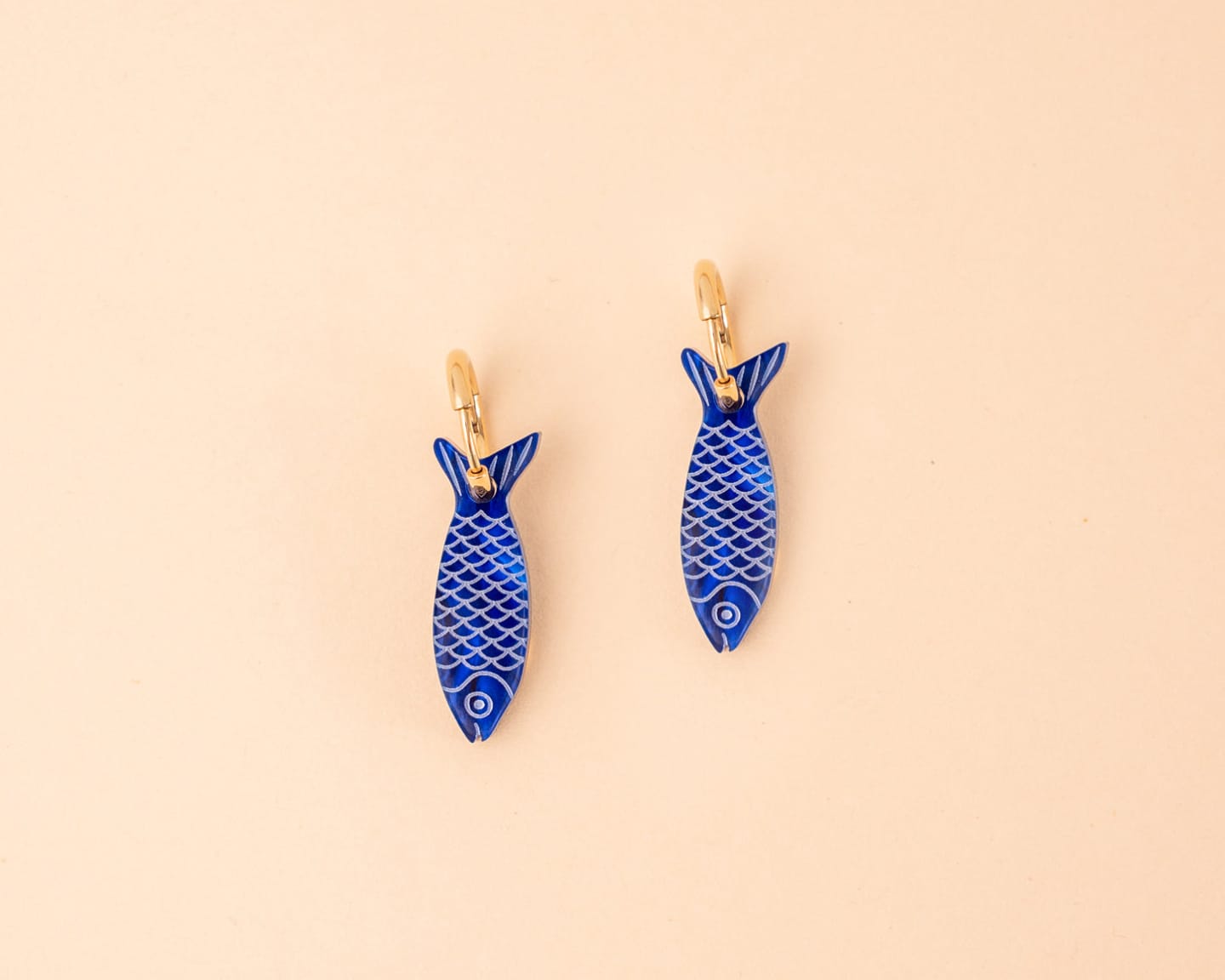 acutecolor Große Fische Ohrring Set x Hamburg Kollektion