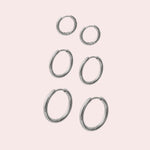 acutecolor Hoop Bundle mit 3 Paar - Mix and Match