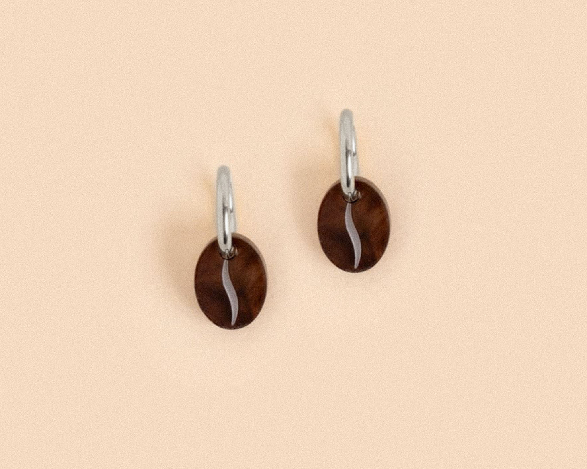 acutecolor Kaffeebohnen Ohrring Set