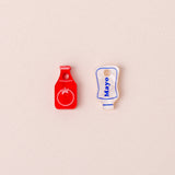 acutecolor Ketchup Mayo Ohrring Set