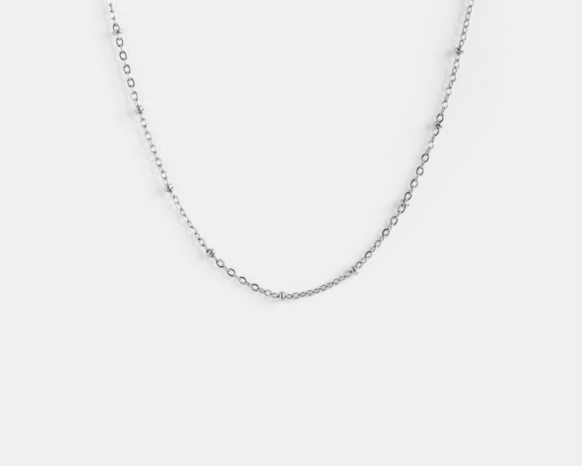 acutecolor Kette mit Edelstahl Perlen - Mix and Match