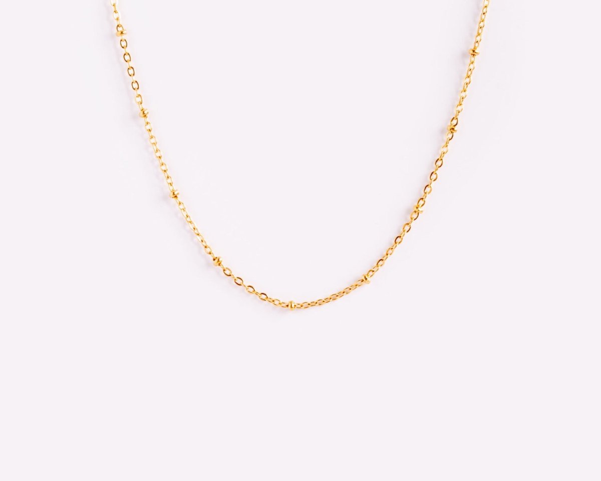 acutecolor Kette mit Edelstahl Perlen - Mix and Match