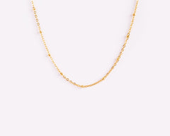 acutecolor Kette mit Edelstahl Perlen - Mix and Match