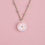 acutecolor Kette mit Geburtsblume April - Gänseblümchen