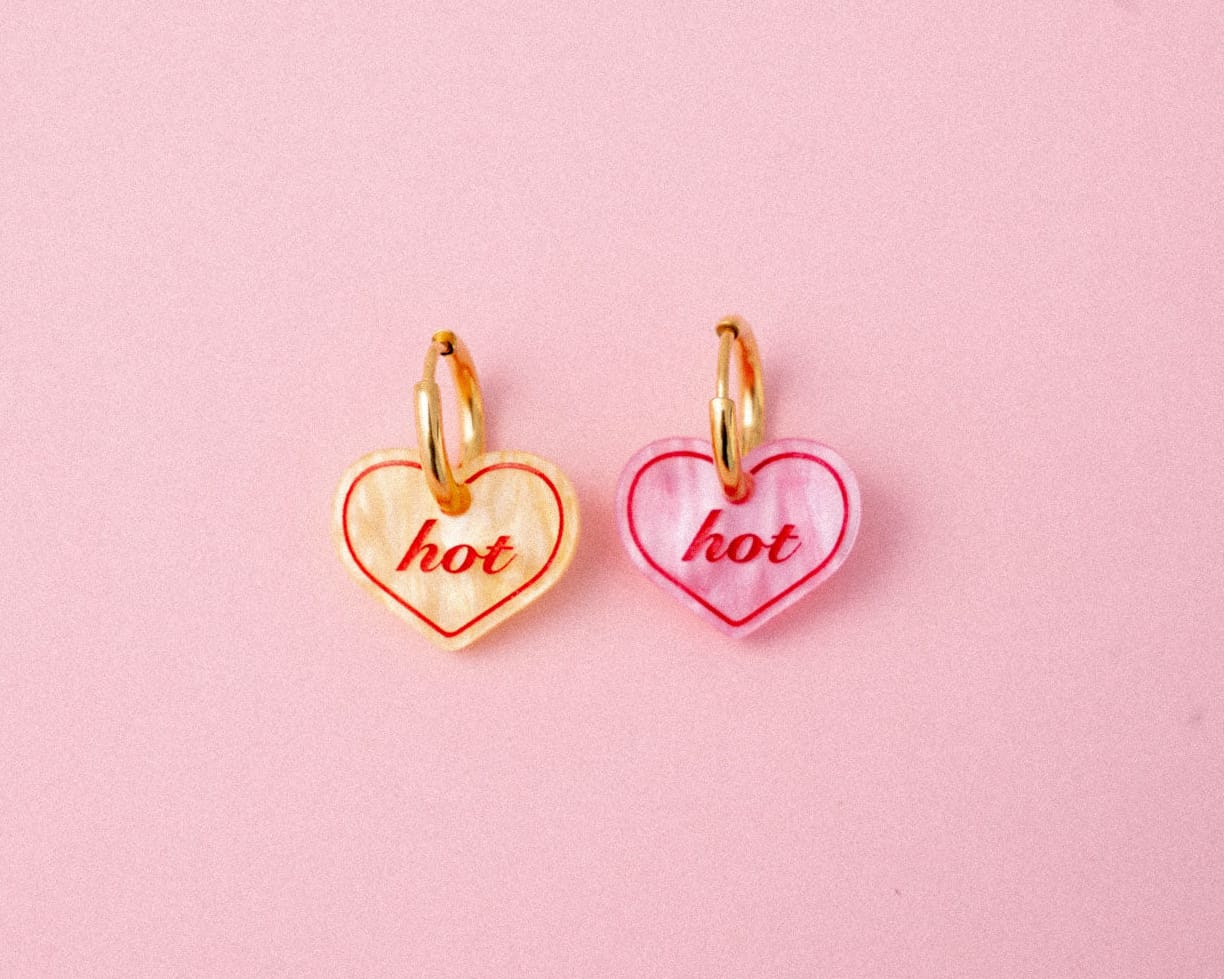 acutecolor Mismatch hot Candy Heart Set