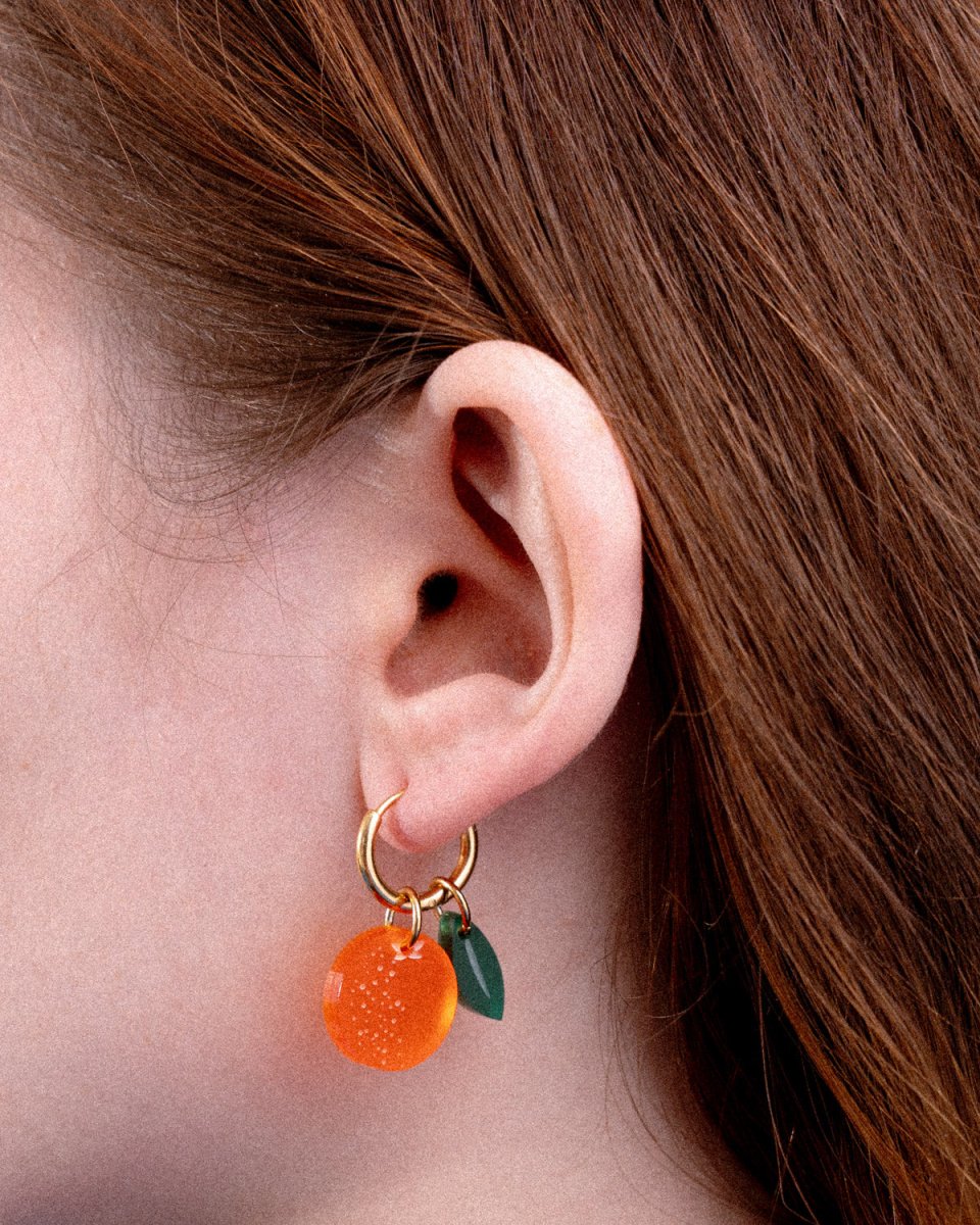 acutecolor Mix and Match Einzelner Orangen Anhänger