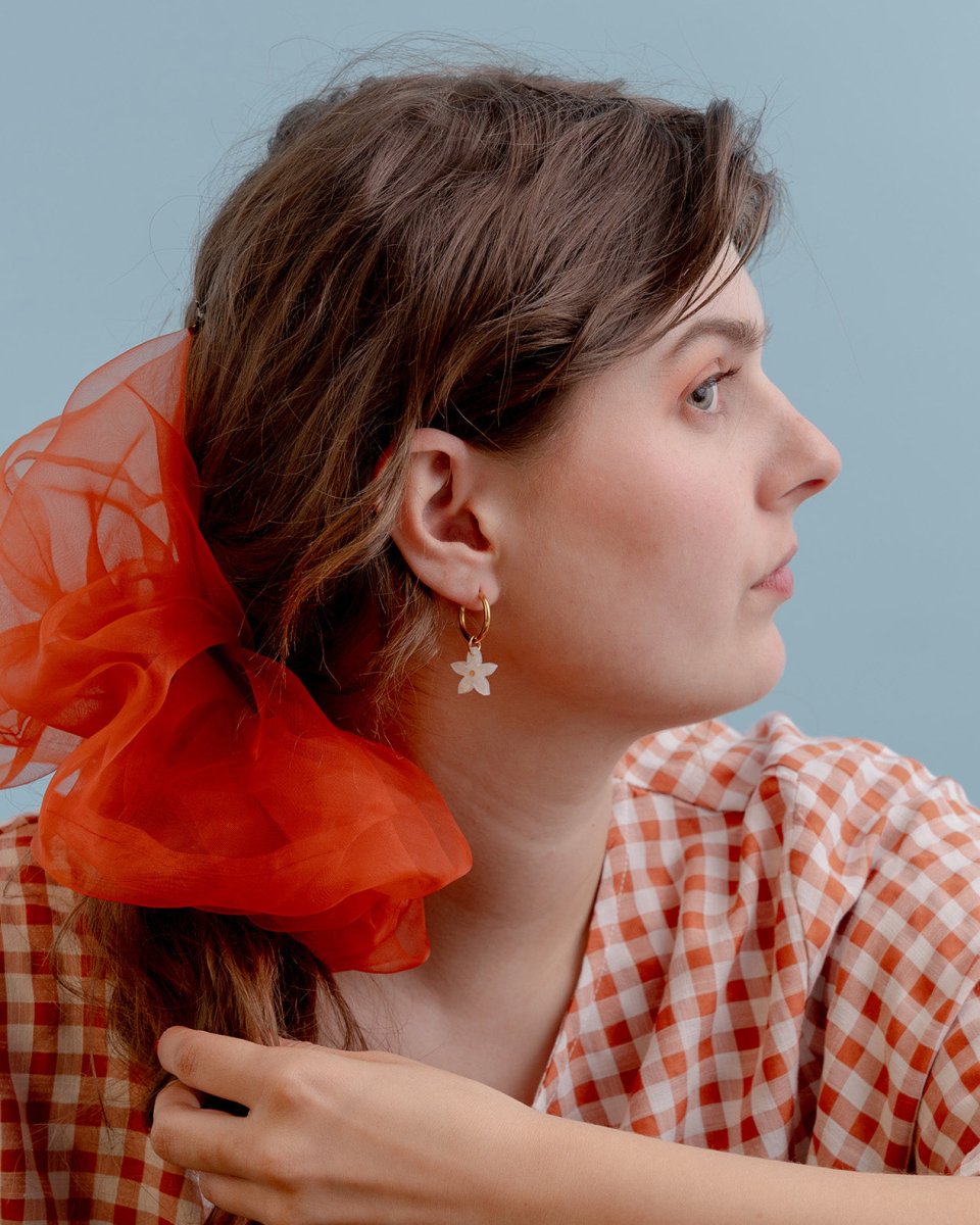 acutecolor Mix + Match Einzelner Orangenblüten Anhänger