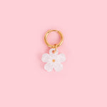 acutecolor Mix + Match Einzelner weißer Blüten Anhänger